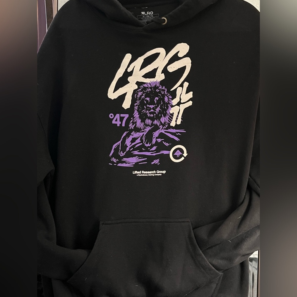 LRG Black Hooded Sweatshirt